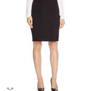 Black pencil skirt